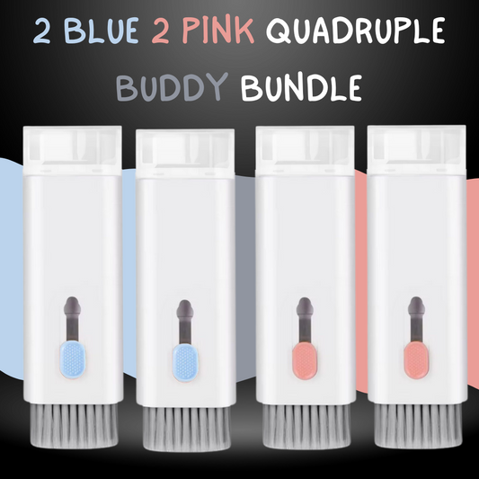 2 Blue 2 Pink Quadruple Buddy Bundle